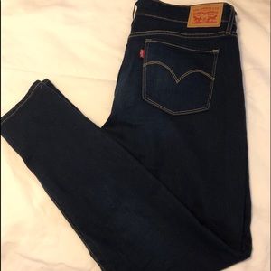 Levi’s 711 Skinny Size 10 Dark